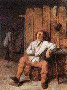 BROUWER, Adriaen A Boor Asleep oil painting